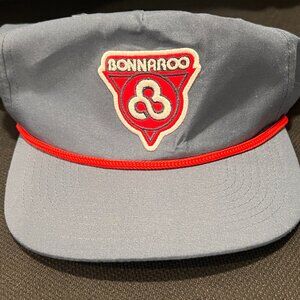 Bonnaroo Snapback Blue & Red Embroidered Hat